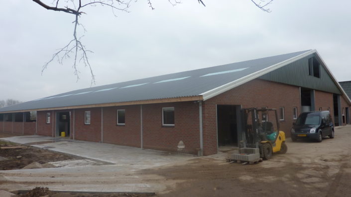 Project: nieuwbouw ligboxenstal
